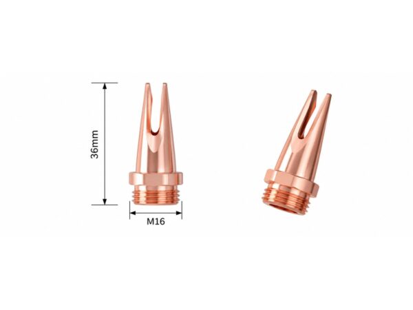 H39-M16 Fork-Type Welding Nozzle — M16