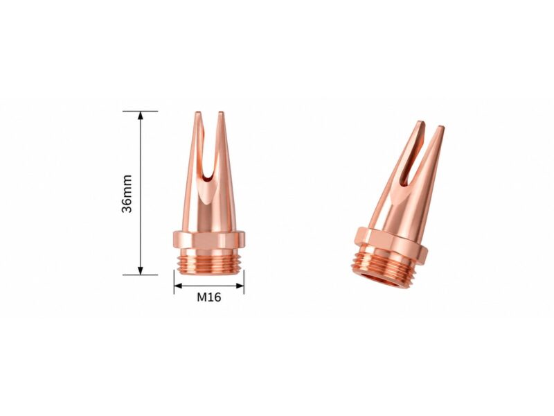 H39-M16 Fork-Type Welding Nozzle — M16