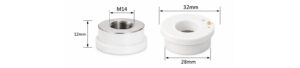 Ceramic Ring Standard — D32 × M14 Thread