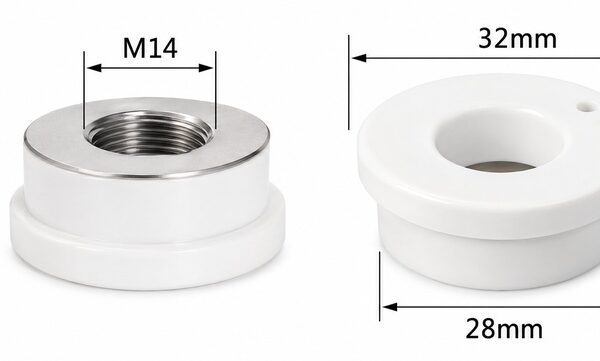 Ceramic Ring Standard — D32 × M14 Thread