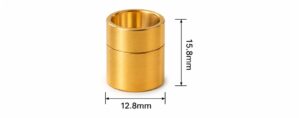 Laser Source Window Cap — Gold & Silver Series