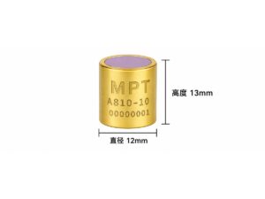 Laser Source Cap H13 Gold — 12mm