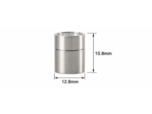 Laser Source Cap H15.8 Silver — 12.8mm