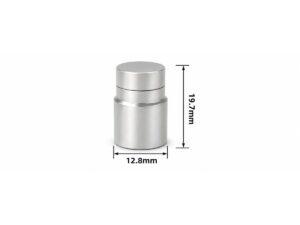 Laser Source Cap H19.7 Stepped — 12.8mm