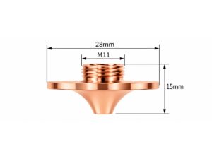 D32 Double Layer Copper Nozzle — M14×1