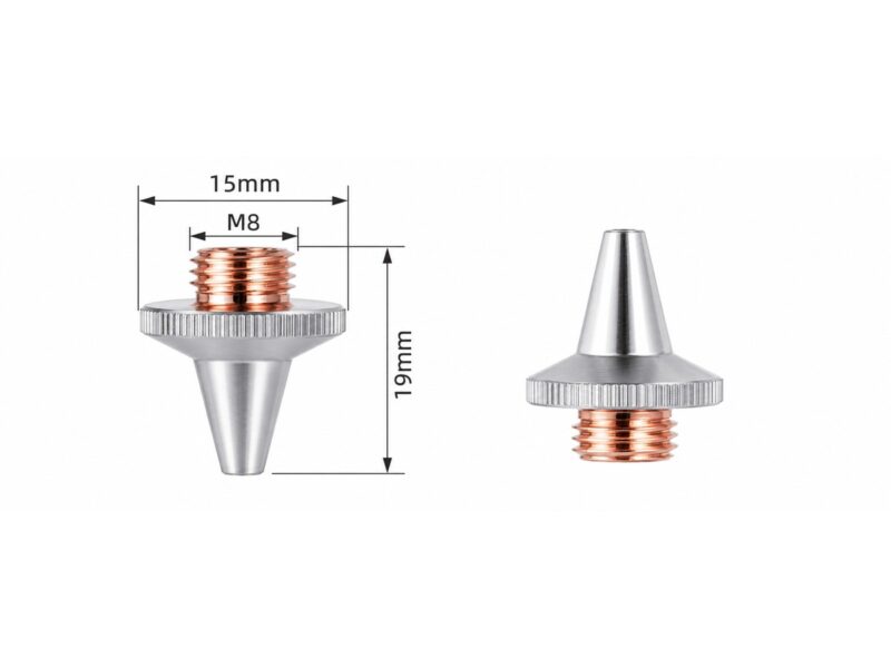 M8 3D Double Layer Nozzle — M8 Thread