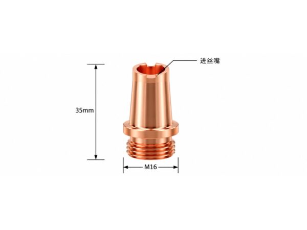 AS-16 / 20T Triangular Wire Feed — M16