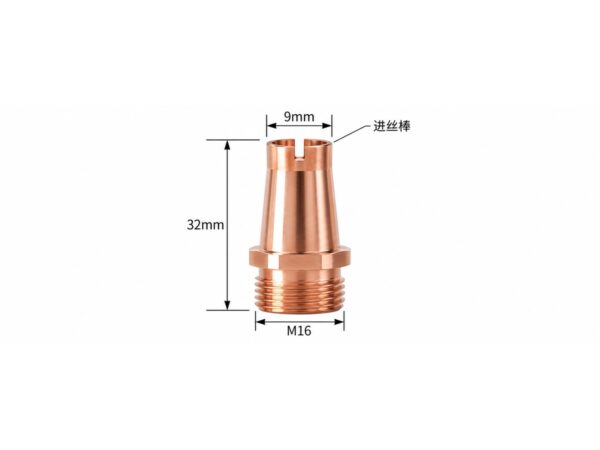 AS-D Modified Flow Welding Nozzle — M16