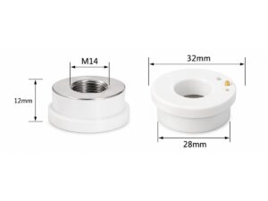 Ceramic Ring Standard D32 M14 — 32Ø×12mm