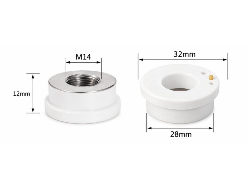 Ceramic Ring Standard D32 M14 — 32Ø×12mm